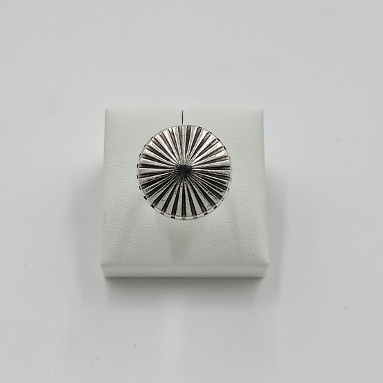 Sormus, E. Granit, Design jewellery, hopeaa