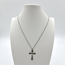 Kaulakoru, risti, hopeaa v. 1948