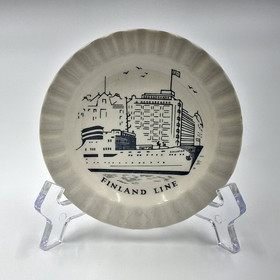 Decorative plate, Aallotar, Finland Line
