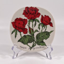 Seinälautanen, Rosa polyantha, Arabia, design Esteri Tomula