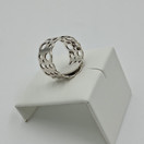 Sormus, Pitsi, design Liisa Vitali, hopeaa