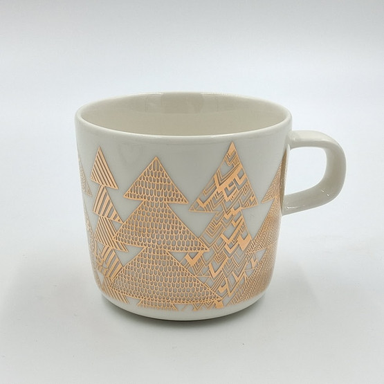 Kahvikuppi, Oiva kuusikossa, Marimekko, design Maija Louekari
