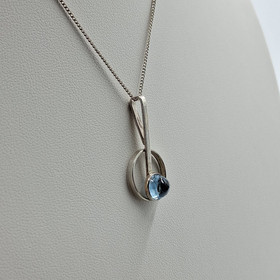 Necklace, silver