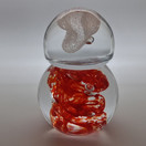 Taidelasi, sign. Tiina Nordström 1991, Iittala