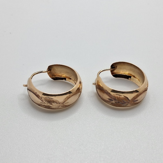 Korvakorut, 14k kultaa