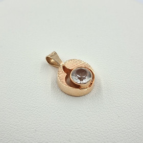 Pendant, Finnfeelings, 14k gold