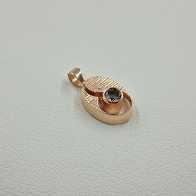 Pendant, Finnfeelings, 14k gold