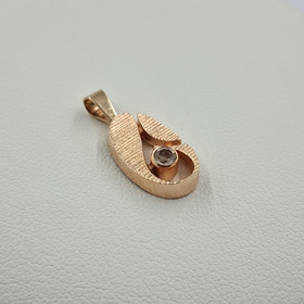 Pendant, Finnfeelings, 14k gold