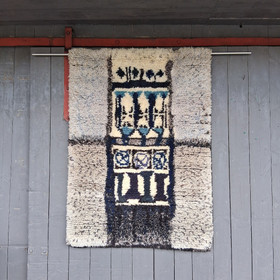 Ryijy, Käenpiika, design Leena-Kaisa Halme