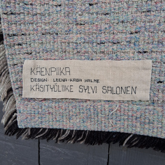 Ryijy, Käenpiika, design Leena-Kaisa Halme