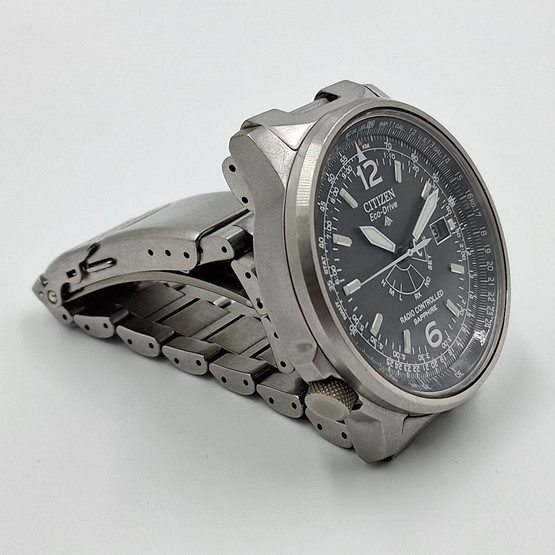 Rannekello, Citizen Eco-Drive, Radio Controlled, Sapphire