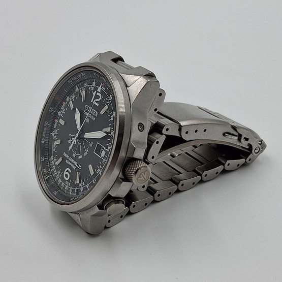 Rannekello, Citizen Eco-Drive, Radio Controlled, Sapphire
