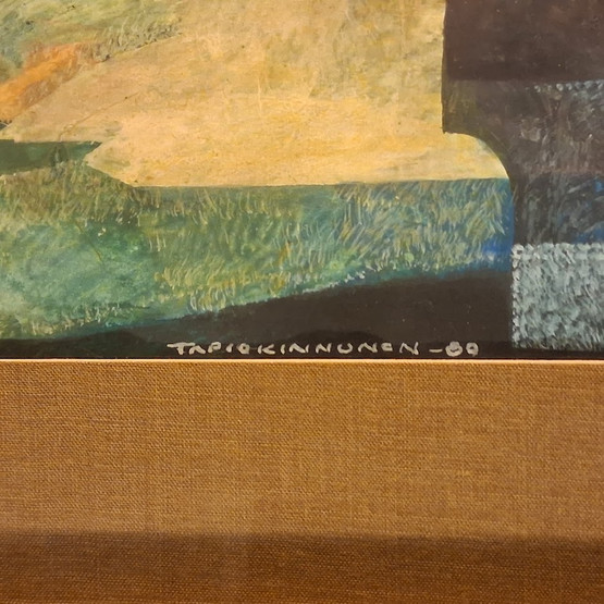 Taulu, sign. Tapio Kinnunen -80