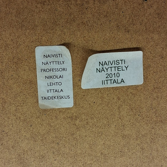 Taulu, sign. Nikolai Lehto -85