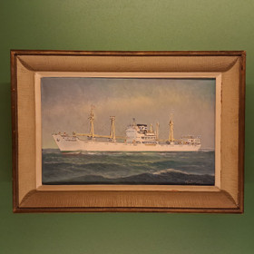 Ship portrait, Finnmerchant, sign. Kaski -58