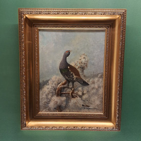 Painting, sign. Ejnar Kohlmann