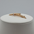 Rintakoru, 14k kultaa, v. 1961