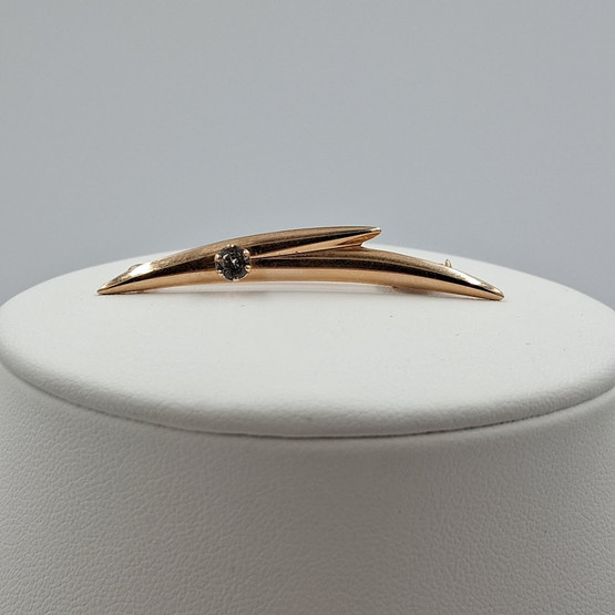 Rintakoru, 14k kultaa, v. 1961