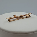 Rintakoru, 14k kultaa, v. 1961