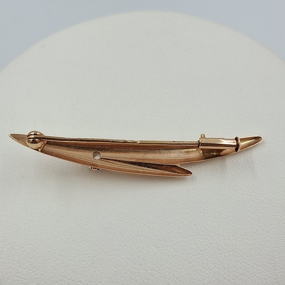 Rintakoru, 14k kultaa, v. 1961