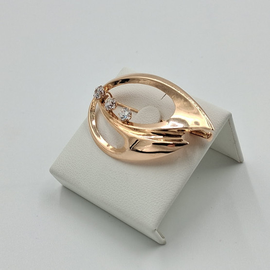 Rintakoru, 14k kultaa, v. 1996