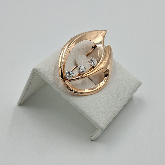 Rintakoru, 14k kultaa, v. 1996