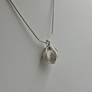 Kaulakoru, Lumikukka, Kalevala Koru, hopeaa