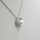 Kaulakoru, Lykken pearls, hopeaa