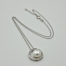 Kaulakoru, Lykken pearls, hopeaa