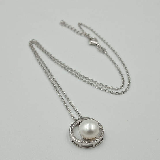 Kaulakoru, Lykken pearls, hopeaa