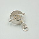 Riipus, design Elis Kauppi, hopeaa