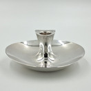 Kynttilänjalka, design Tapio Wirkkala, hopeaa v. 1961