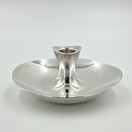 Kynttilänjalka, design Tapio Wirkkala, hopeaa v. 1961