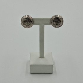 Earrings, Hannunvaakuna, Kalevala Koru, silver