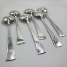 Ruokalusikat 6kpl, Tähkä, hopeaa