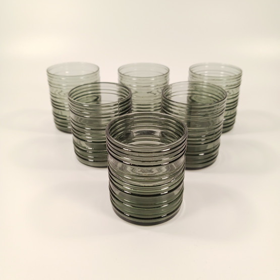 Snapsilasit 6kpl, Rustica, design Kaj Franck