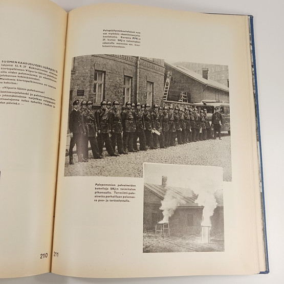 Kirja, Ilmapuolustus sanoin ja kuvin v. 1937