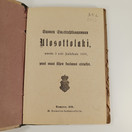 Kirja, Ulosottolaki v. 1895