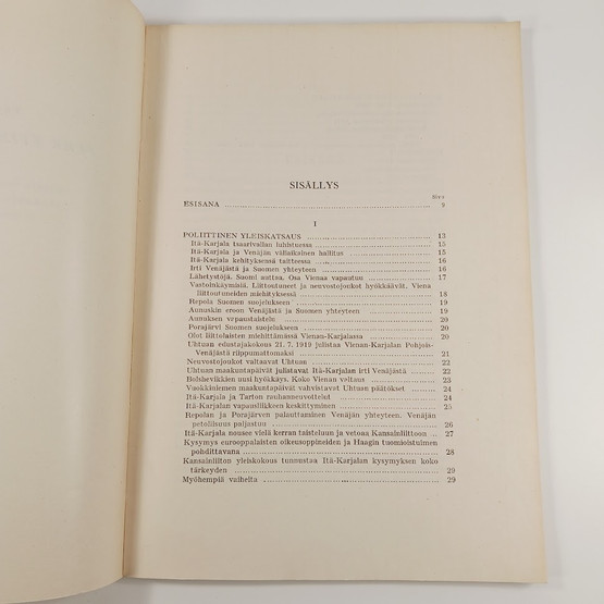 Kirja, Itä-Karjalan vapaudentie v. 1944