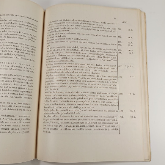 Kirja, Itä-Karjalan vapaudentie v. 1944