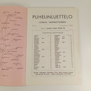Kirja, Puhelinluettelo, Loimaa ympäristöineen v. 1959