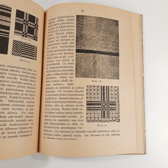 Kirja, Kutokaa itse kankaanne v. 1948
