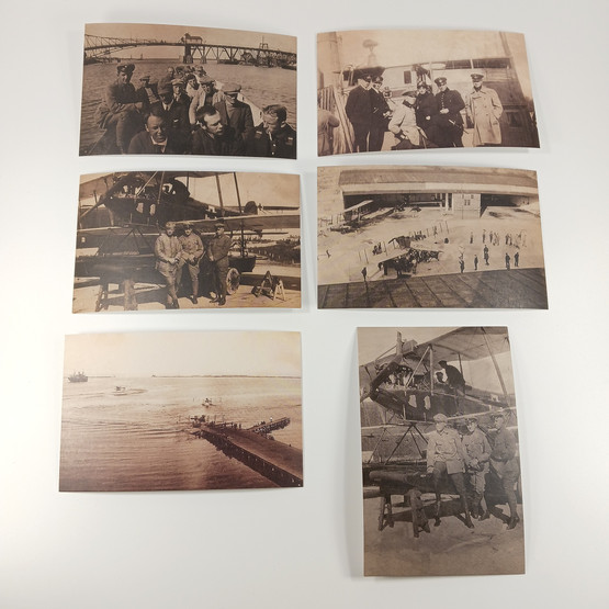 Korttisarja, Suomalaiset lentäjät taivaan valloittajina 1918