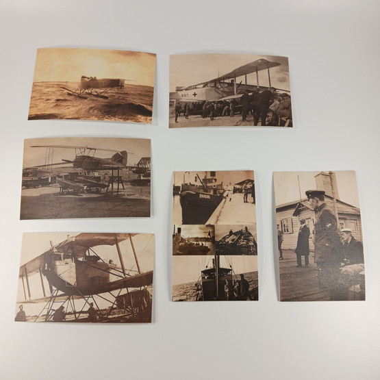 Korttisarja, Suomalaiset lentäjät taivaan valloittajina 1918