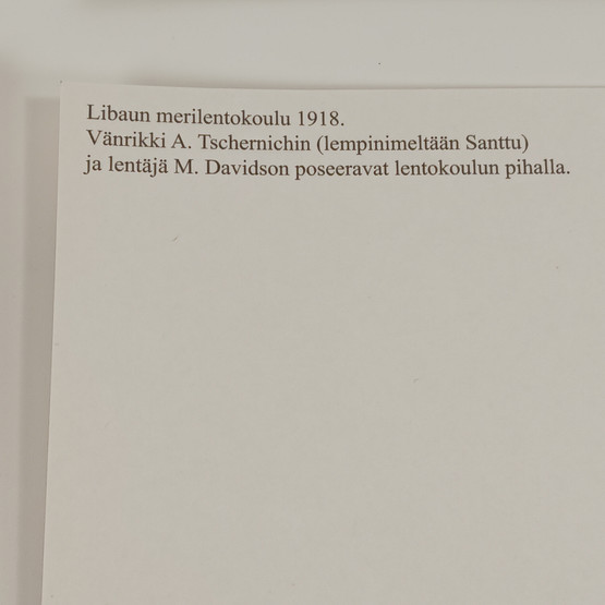 Korttisarja, Suomalaiset lentäjät taivaan valloittajina 1918