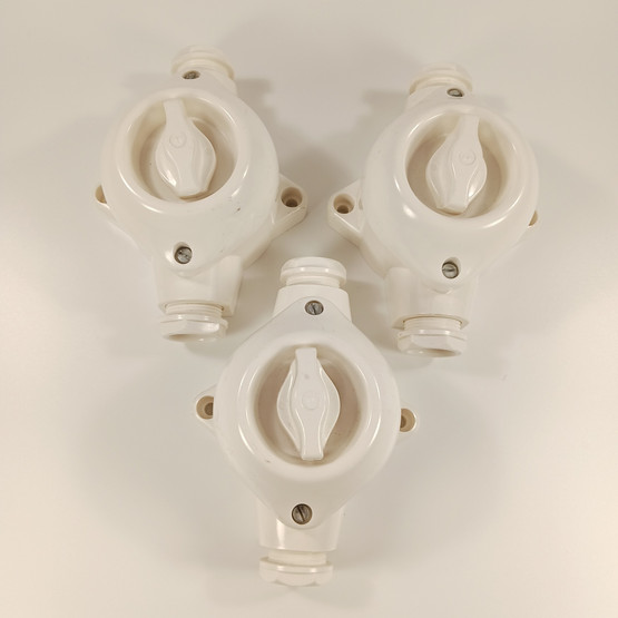 Valaisimen vääntökytkin 3kpl setti, Puristustuote Oy