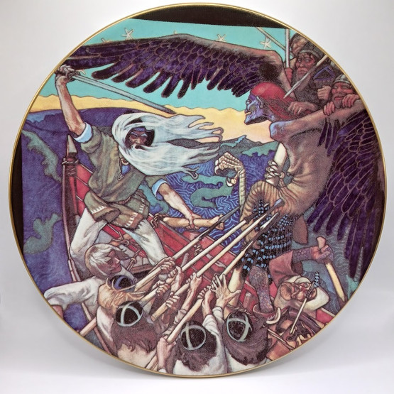 Wall plate, Defense of the Sampo, Kalevala, Arabia