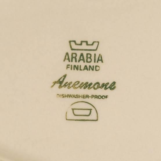 Tarjoiluastia, Anemone, Arabia