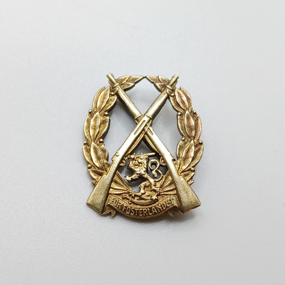 Ampumamerkki, För Fosterlandet, hopeaa