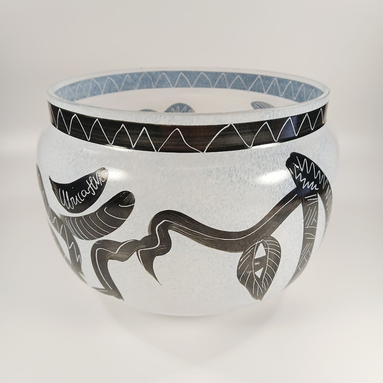 Malja, Kosta Boda, sign. Ulrica Hydman-Vallien